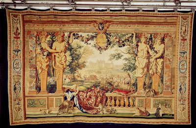 The Month of September Chateau of Chambord, from the Series of Tapestries 